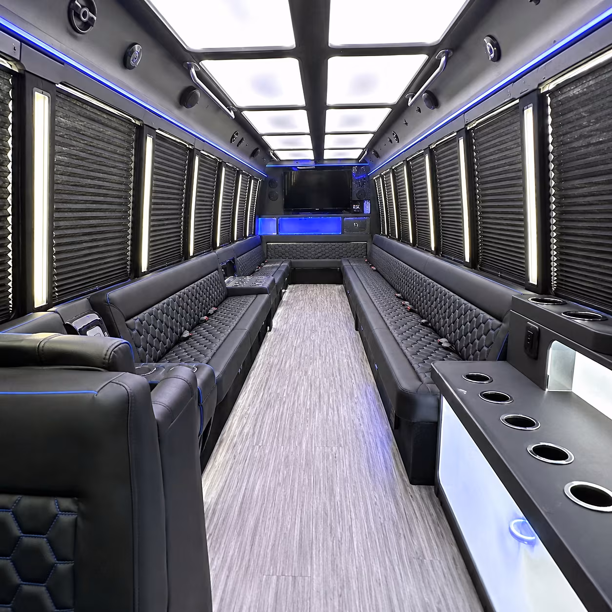 angel stadium party bus rental