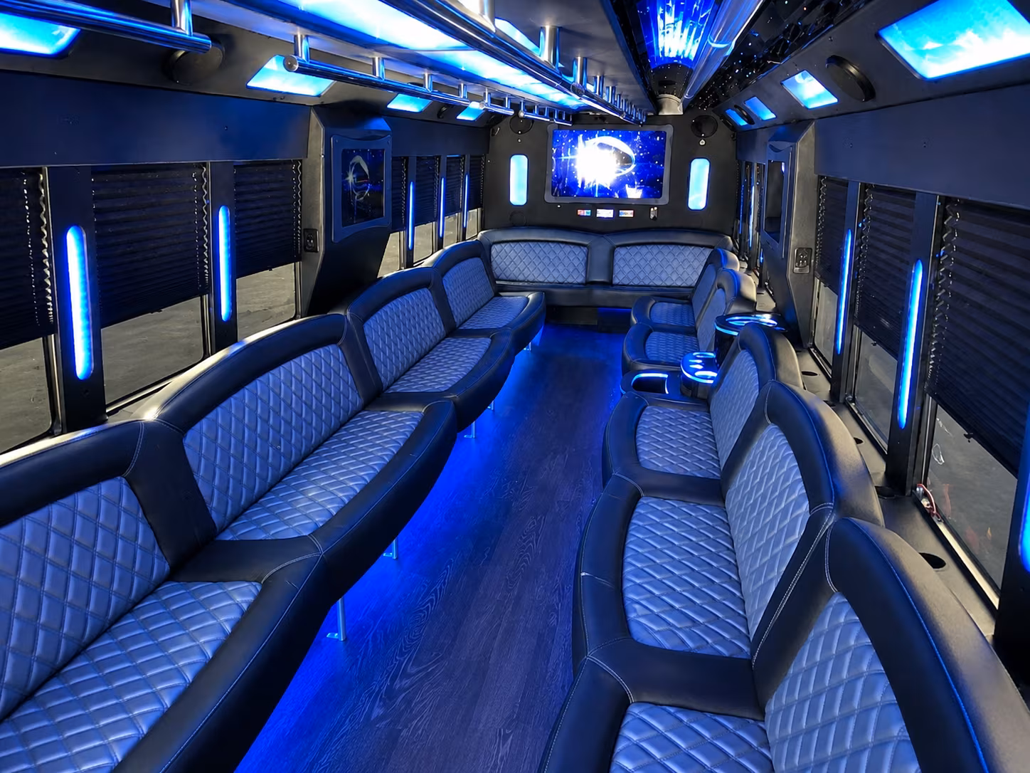 corona birthday party bus rental