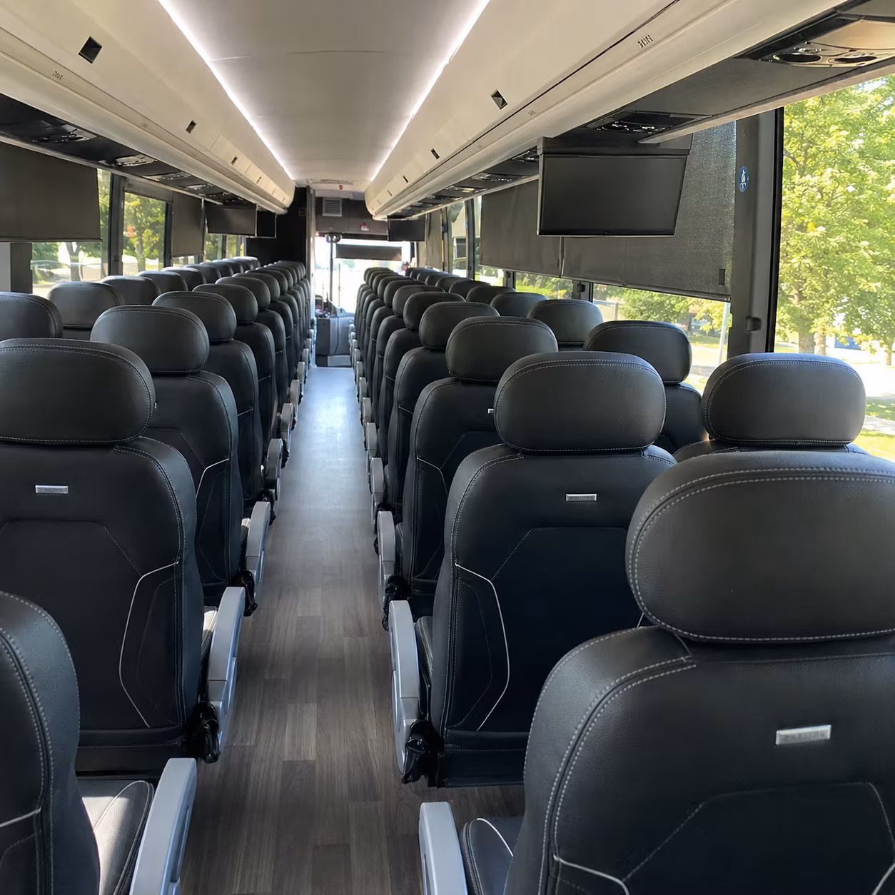 corona private event transportation onboard seating