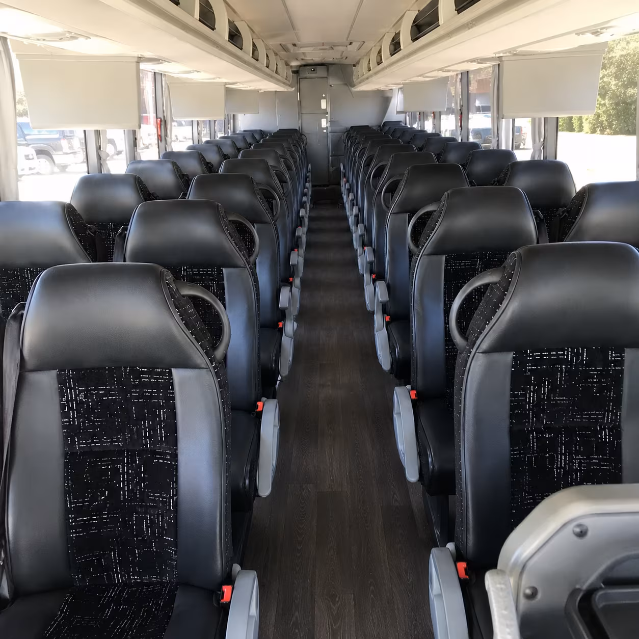 corona religious group transportation onboard seating