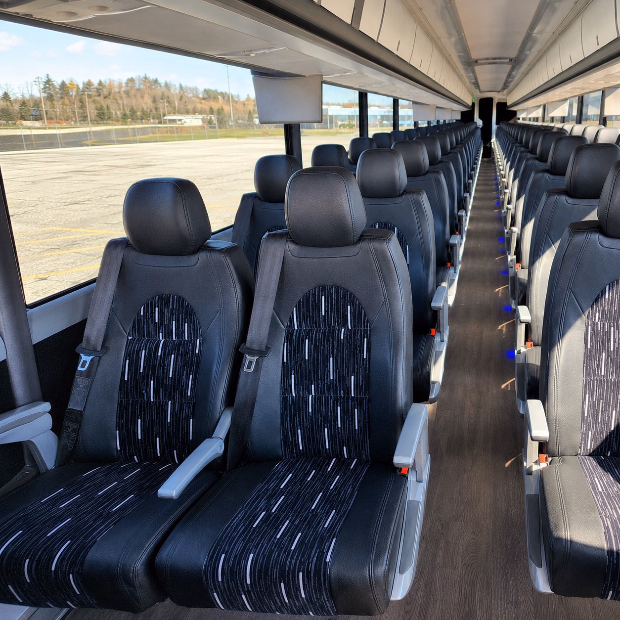 corona sporting event transportation onboard seating