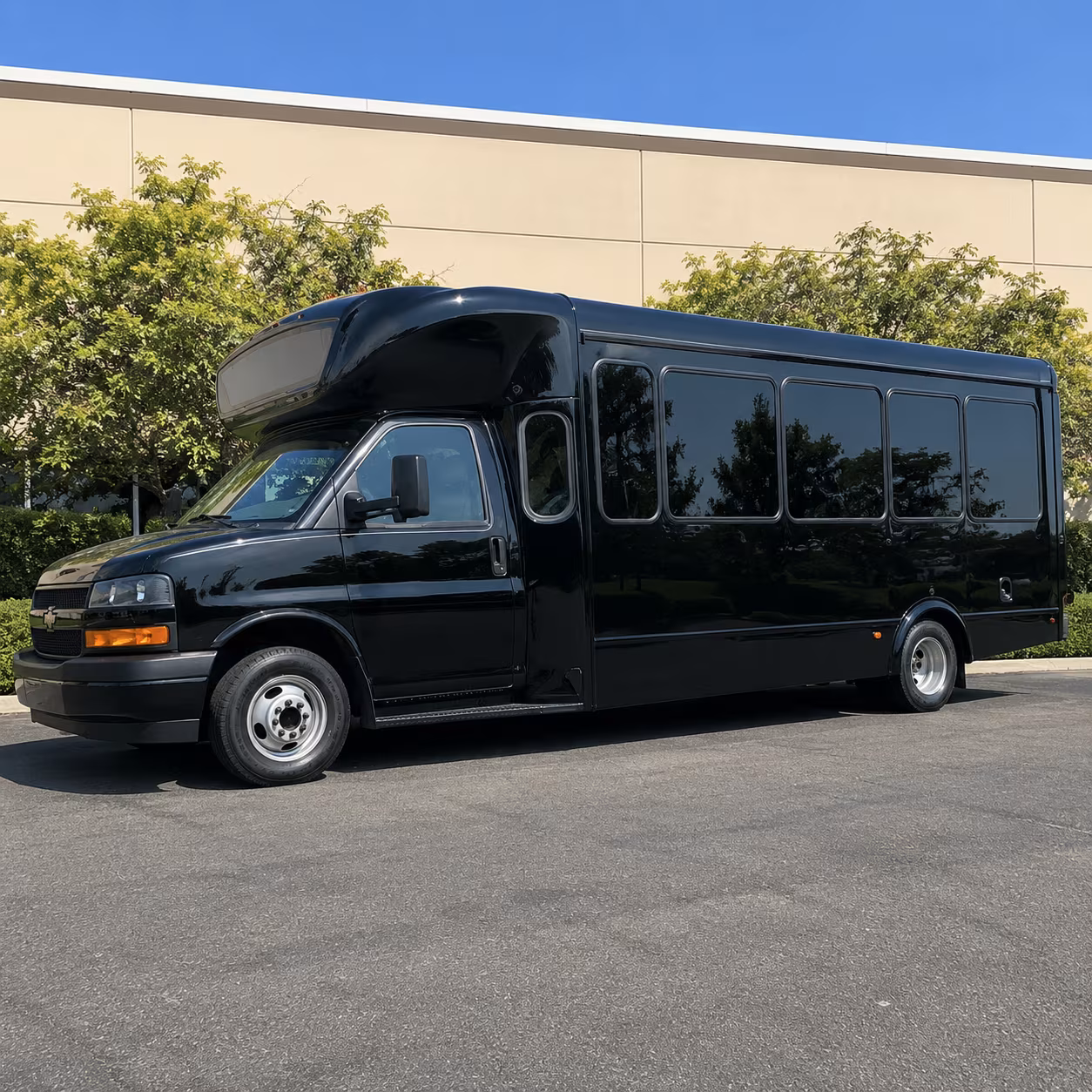 corona wedding party bus rental
