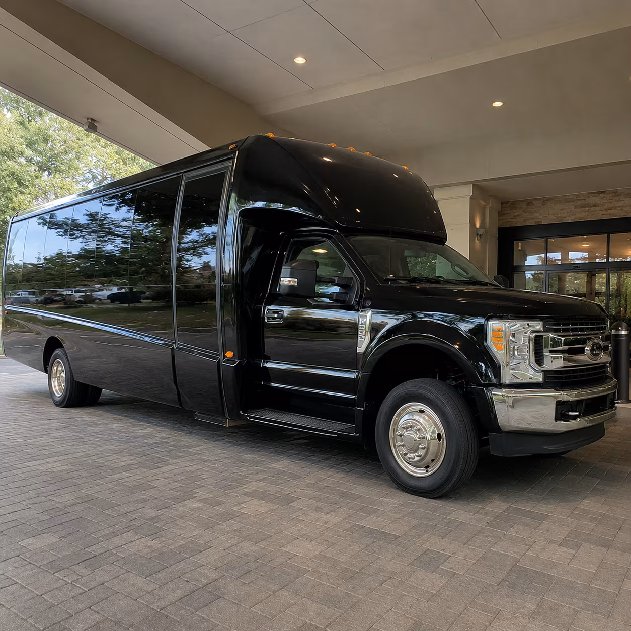 ontario spacious private event charter bus rentals in ontario