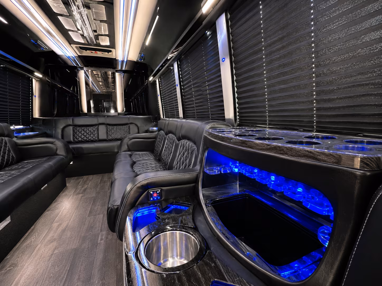 party bus transportation for corona area proms
