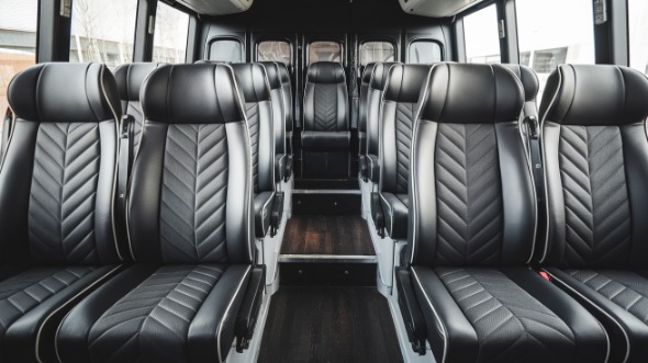 15 passenger minibus inside yorba linda