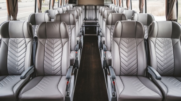 54 passenger charter bus interior corona