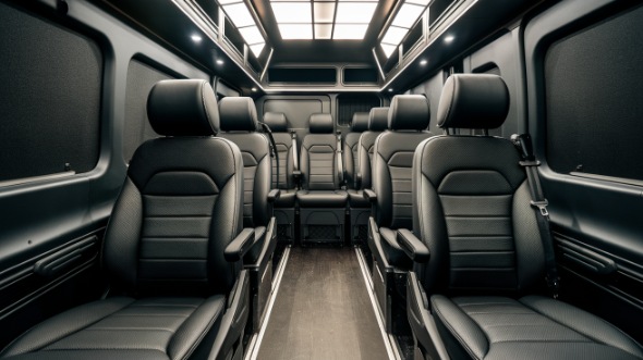 corona sprinter van with driver interior